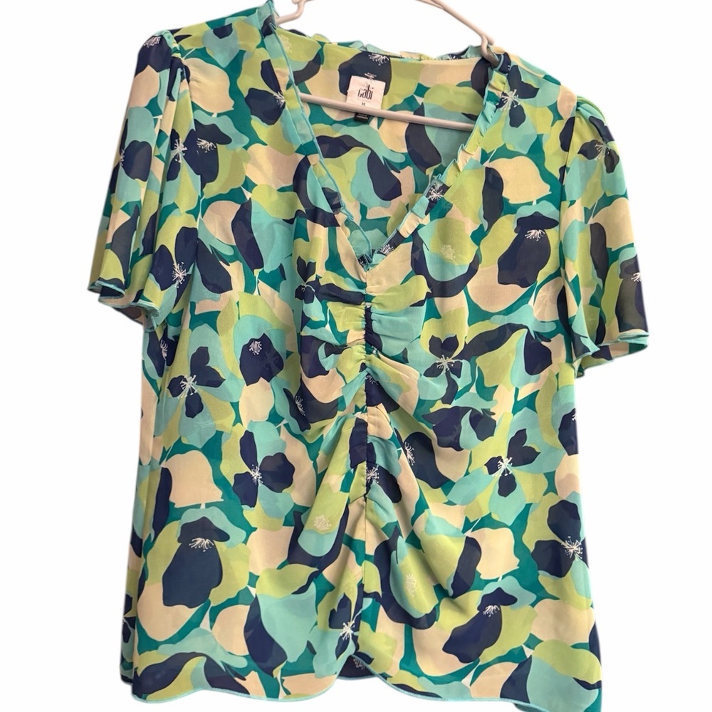 Cabi Trixie Floral Top